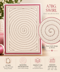 A7 SWIRL Quilt Background